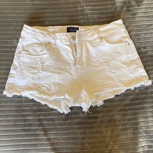 Angel Kiss white denim shorts - Size 5 - Great condition